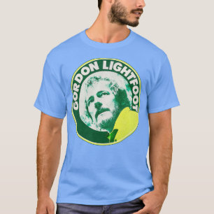 T-shirt Gordon Lightfoot Vintage les années 70 Tour Style