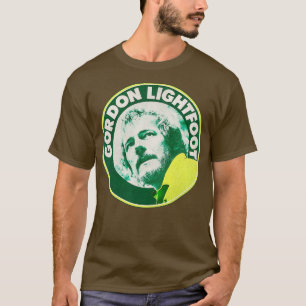 T-shirt Gordon Lightfoot Vintage les années 70 Tour Style