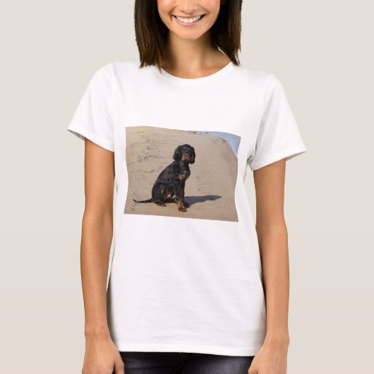 T-shirt Gordon Setter (Devant)