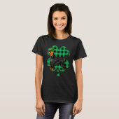 T-shirt Gordon Setter Leprechaun Jour de la Saint Patrick  (Devant entier)