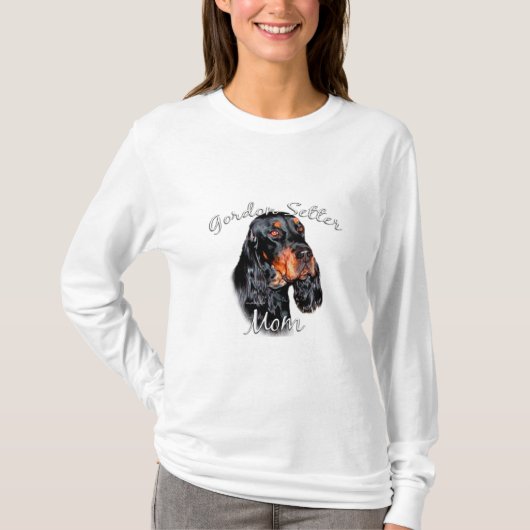 T-shirt Gordon Setter Maman 2 (Devant)