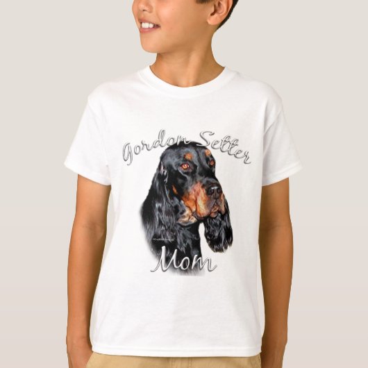 T-shirt Gordon Setter Maman 2 (Devant)