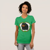 T-shirt Gordon Setter St patrick ter (Devant entier)