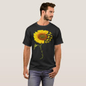 T-shirt Gordon Setter Sunflower (Devant entier)