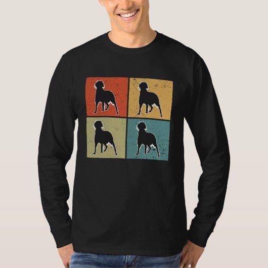 T-shirt Gordon Setter Vintage 2 (Devant)