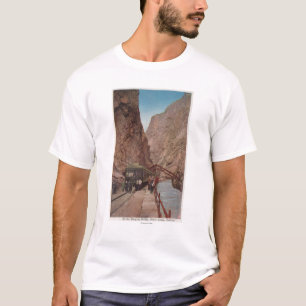 T-shirt Gorge royale, Co - vue du pont accrochant