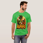 T-shirt Gorgo rétro (Devant entier)