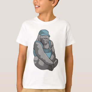 T-shirt Gorilla comme artisan avec clé