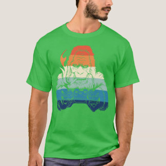 T-shirt Gorilla de Jeu Retro