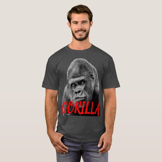 T-shirt Gorilla Grey (Devant entier)
