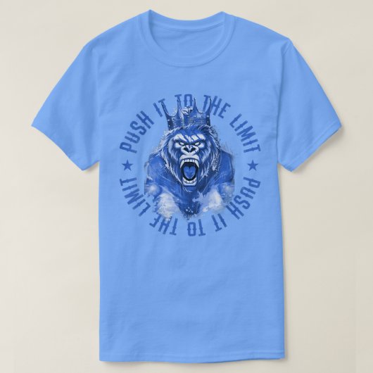 T-shirt Gorilla Motivation (Design devant)