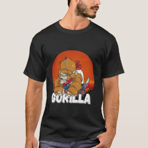 T-shirt Gorilla Pirate