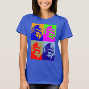 T-shirt Gorilla Pop Art