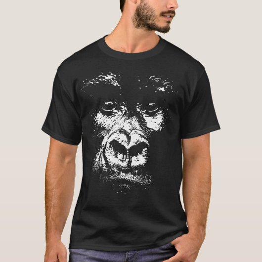 T-shirt Gorilla Shadows (Devant)