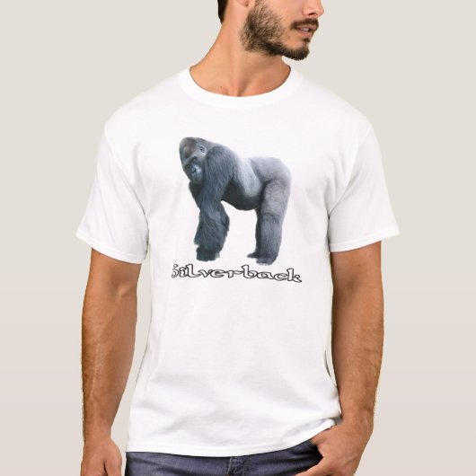 T-shirt Gorilla Silverback (Devant)