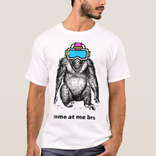 T-shirt gorilla tag-gorilla tag singe avec anniversaire go