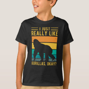 T-shirt Gorille