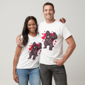 T-shirt Gorille Cool Saint-Valentin (Unisexe)