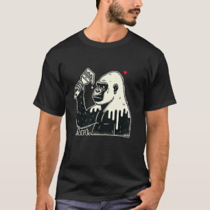 T-shirt Gorille créatif peintreArt de rue artistique cool