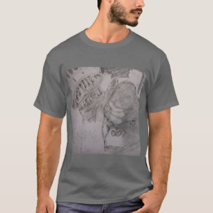 T-shirt gorille enlevant sa couronne pour une ville