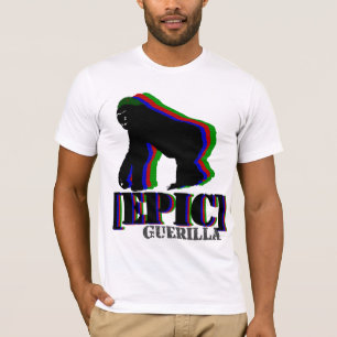 T-shirt Gorille épique de guérillero
