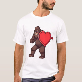 T-shirt Gorille Gardien du Cœur Percé