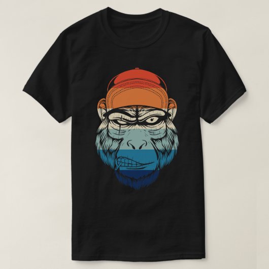 T-shirt Gorille vintage (Design devant)