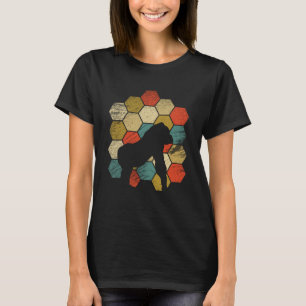 T-shirt Gorille vintage rétro et animal mignon 4