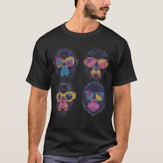 T-shirt GORILLUMINATET D40x4 (Devant)
