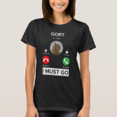 T-shirt Gort appelle Capybara appelle Pulls Up (Devant)