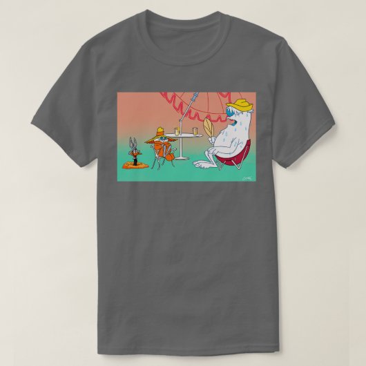 T-shirt Gosh est chaud (Design devant)
