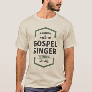 T-shirt Gospel Singer Logo Tee - shirts