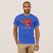 T-shirt Gossamer avec roses (Devant entier)