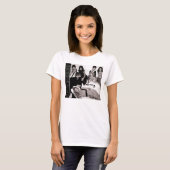 T-shirt Gossip Girl Black and White Group Graphisme (Devant entier)