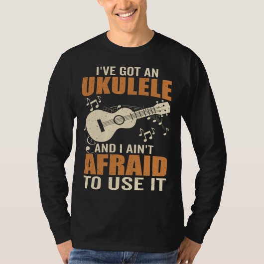 T-shirt Got An Ukulele Hawaiian Guitar Player Music Playin (Devant)