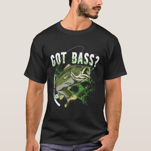T-shirt Got Bass Fishing (Devant)