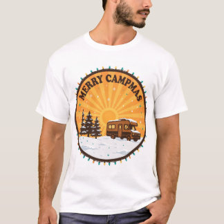T-shirt 'Got To Live Merry Campmas'