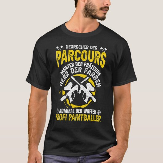 T-shirt Gotcha Professional Painball (Devant)