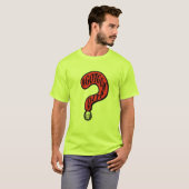 T-shirt #GOTGUMPING Question Mark Ben Franklin Design (Devant entier)