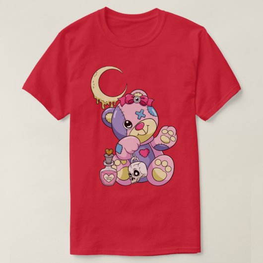 T-shirt Goth Bear (Design devant)