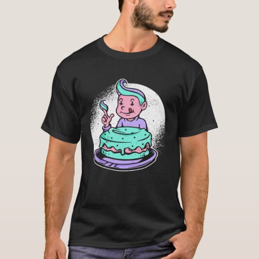 T-shirt Goth Cake Pastel Goth Aesthetic Gothic Emo Clothes (Devant)