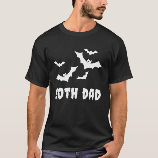 T-shirt Goth Dad  Gothic Spooky Bats Father s Day Hallowee (Devant)