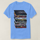 T-shirt Goth Music CDVinyl Stack (Design devant)