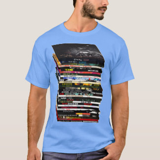 T-shirt Goth Music CDVinyl Stack