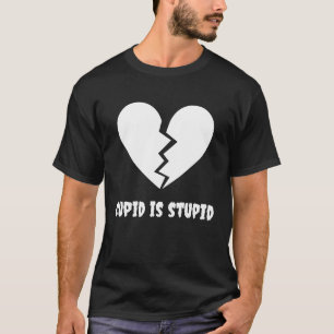 T-shirt Goth Saint Valentin Sarcasme gothique Emo Cupid Is