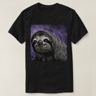 T-shirt Goth Sloth