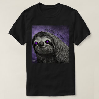T-shirt Goth Sloth