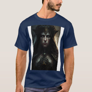T-shirt Goth Style Tarot Haute Prêtesse