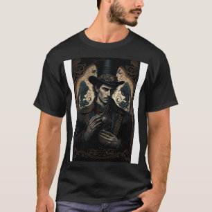 T-shirt Goth Style Tarot Magicien 1