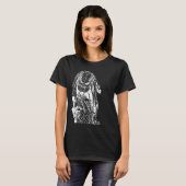 T-shirt Gothcore Alien esthétique Predator Non Centré Arg (Devant entier)
